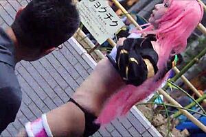 Exciting cosplay in ymly-1072 costumes!