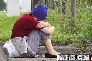 Jade Nile Feels Excited During Anal Encounter With Pervs On Patrol