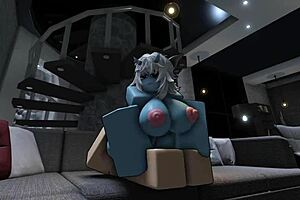 Having Rough Roblox Sex With Hot Demon!