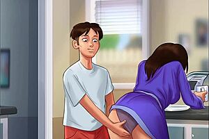 I just cummed inside my stepmother in missionary with her shaved pussy 😍