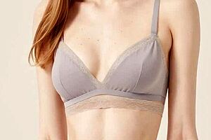 Girls In Flowery Underwear Showing Panties, Feet, And Barefoot In Lingerie