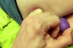 Wow, that vibrator slides into the tight ass for intense anal pleasure and assfucking