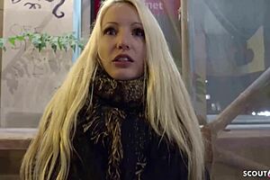 Teen From Dresden Feels Intense Anal During German Casting