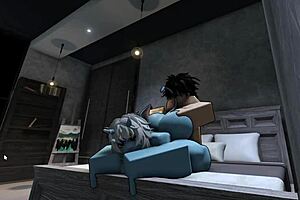 Having Rough Roblox Sex With Hot Demon!