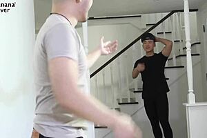 Two Asian Masseurs Give Hot Ginger a Double Happy Ending with Intense Penetration in Both Holes - BananaFever & OTouch