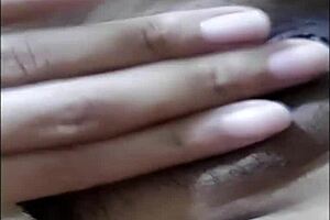 Asian Friend Performs Muff Diving on Wet Pussy During International Video Call Sex for Happy New Year 2025