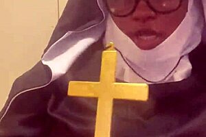 nun hazelnut spicing up halloween night, haha! 🎃
