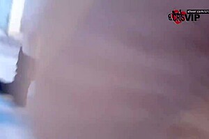 Old slut swallows cum at gloryhole