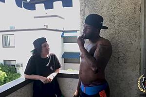 amara romani rides cowgirl with her big tits bouncing