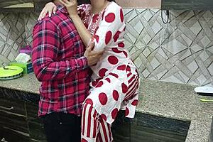 Stepmom Saara agrees to kitchen encounter