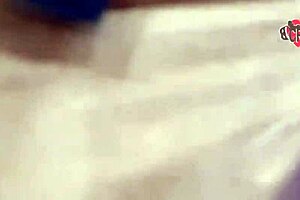 Old slut swallows cum at gloryhole