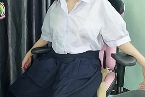 Junior Feels Passion For Senior's Love Lesson