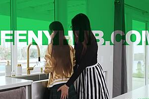 Stepfamily Secrets: Ivy Sia and Axel Engage in Wild Threesome with Blowjob, Ass Play, and Taboo Group Action