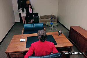Secretary Blows Vice Principal