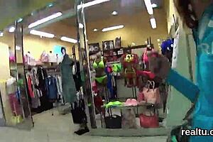 i seduced a stunning czech chick in the hypermarket and shagged her in pov