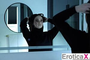 Long-Haired Beauty Hazel Moore Deepthroats And Rides Big-Cocked Lover