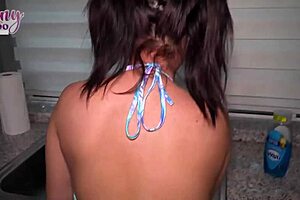 seth brogan fucks the young babysitter kiana kumani for a promotion and raise