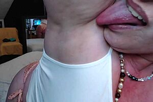 Explore my body, leggy redhead invites in blue film