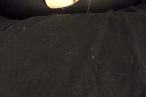 i'm a bored slut wife, pounding my pussy and squeezing plug in ass