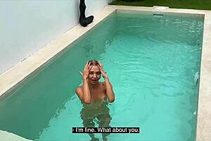 Being a pool boy can be the best job, especially with steamy encounters