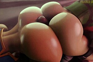 Fortnite girls endure rough hard fucking as shaved sluts