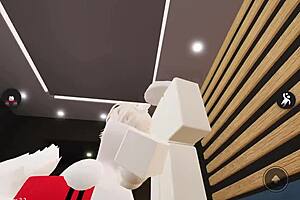 fox girl pounded roughly in doggystyle game