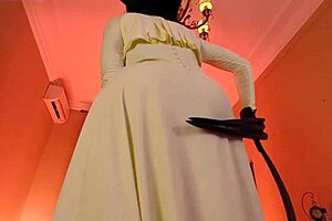 Lady dimitrescu's intense anal fuck