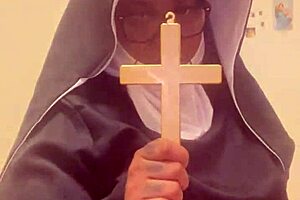 nun hazelnut spicing up halloween night, haha! 🎃