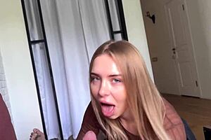 Tinny Blondy With A Tight Pussy And Tight Ass