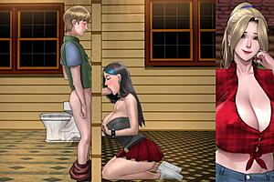 Trapped in a sexual camp with beautiful big-titted zombie girls!