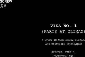 Vika No 1 Farts At Climax During Tight Masturbation - Official Trailer.