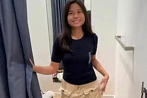 18yo Asian in Fitting Room Encounter
