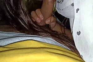 College Girl Dipika Gives Deep Throat Blowjob