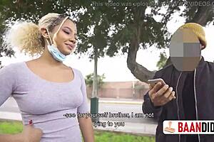 novia infiel descubierta y follada en publico