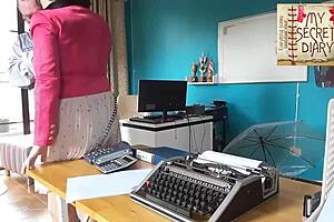 Hot office babes get fucked by bosses hardcore