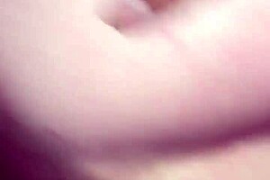 petite 18+ girl gets a big cock handjob with cumshot on her interracial booty