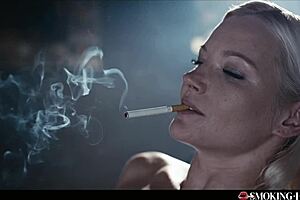 Kinky smoking fetish with sexy babes, take a drag