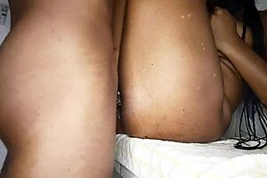 Ebony pussy gets fucked by big cock