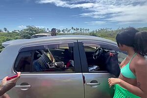 Me and my friends take the beautiful latinas to fuck in the woods, enjoying anal and assfucking.