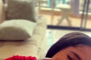 she enjoys neighbor's huge cock in amateur cuckold fun