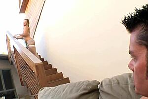 Kelly Leigh's blonde MILF pussy gets opened wide