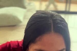 she enjoys neighbor's huge cock in amateur cuckold fun