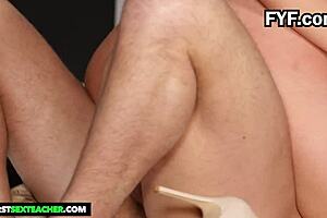 I watch Savannah Bonds strip seductively