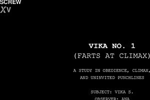 Vika No 1 Farts At Climax During Tight Masturbation - Official Trailer.