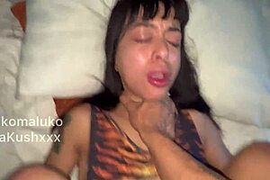 Anal creampie a una turista argentina en cancun