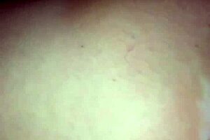 petite 18+ girl gets a big cock handjob with cumshot on her interracial booty