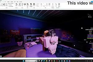 my girlfriend was offline so i fucked her bot avatar