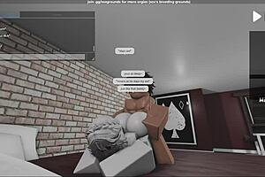 i fucked another fan in my roblox condo, she sucked my dick and i came in her mouth~