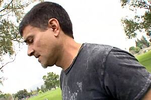 Ivy winters, teen cheerleader in heels, bends over for anal doggystyle and cowgirl creampie with older guy's big cock