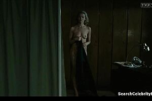 Tamara arciuch shows off big tits in mniejsze zlo 2009 nude scene